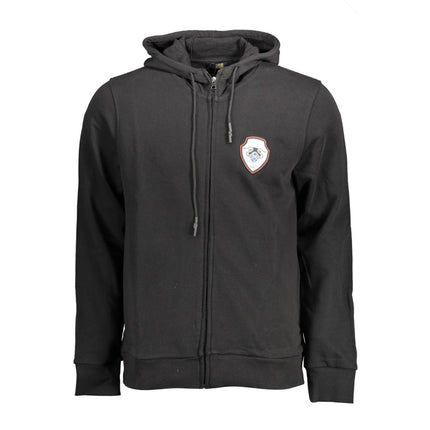 Cavalli Class Black Cotton Men's Hoodie