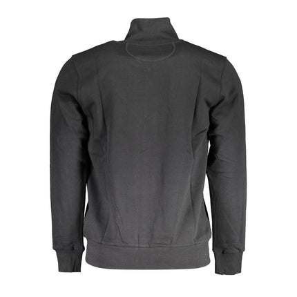 La Martina Black Cotton Men's Sweatshirt