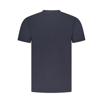 Cavalli Class Blu Cotton Men T-Shirt