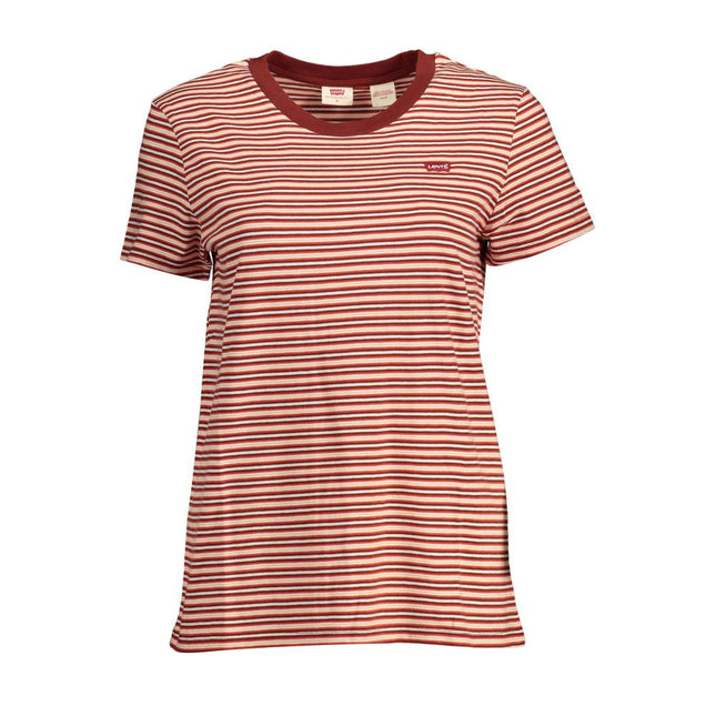 Levi's Rosso Cotton Women T-Shirt Levi's
