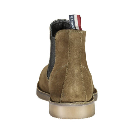 U.S. POLO ASSN. Green Leather Men's Boot