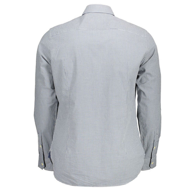 U.S. POLO ASSN. Azzurro Cotton Men's Shirt