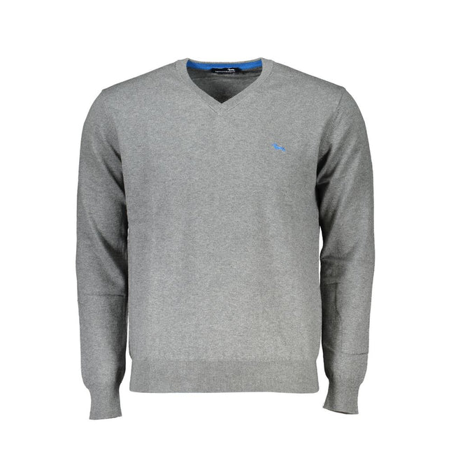 Harmont & Blaine Grigio Cotton Mens Sweater