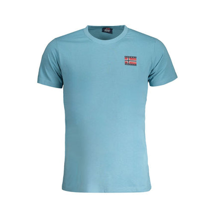Norway 1963 Azzurro Cotton Men T-Shirt
