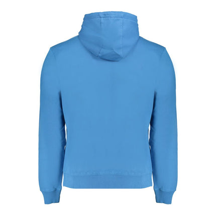 Napapijri Blue Cotton Men Sweatshirt