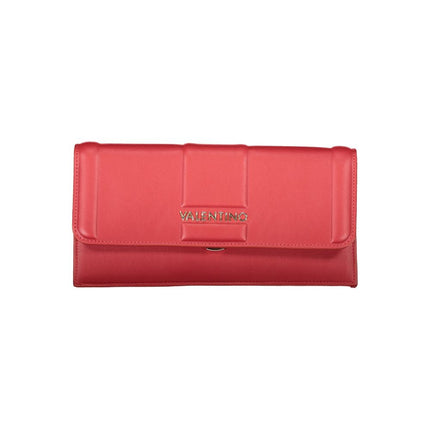 Mario Valentino Rosso Polyurethane Women's Bag for Effortless Style and Elegance