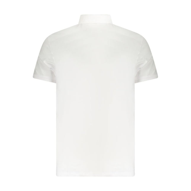 Calvin Klein White Cotton Men Polo
