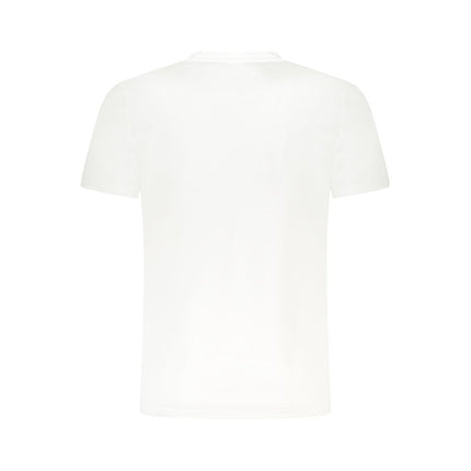 Cavalli Class Bianco Cotton Men T-Shirt