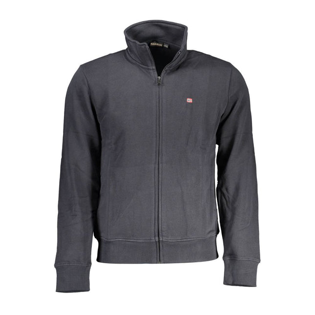 Napapijri Black Cotton Men's Sweatshirt