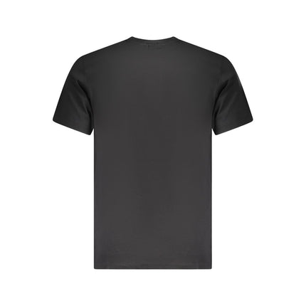 Fila Black Organic Cotton Men T-Shirt