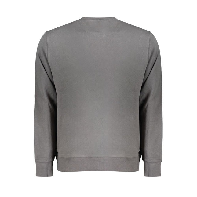 North Sails Grigio Cotton Men Sweatshirt