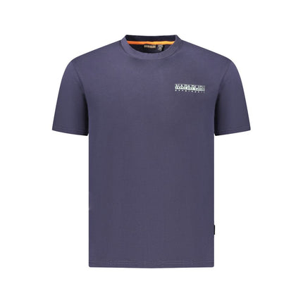 Napapijri Blue Cotton Men's T-Shirt