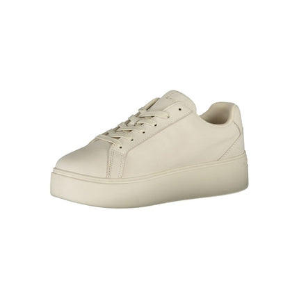 Tommy Hilfiger Bianco Leather Women Sneaker
