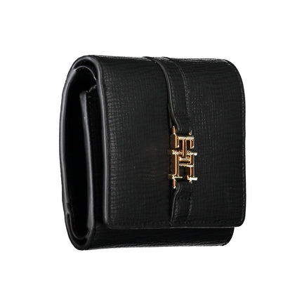 Tommy Hilfiger Nero Polyurethane Women Wallet
