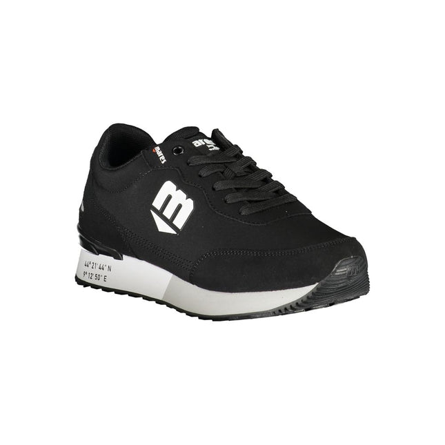 Mares Black Polyurethane Men Sneaker