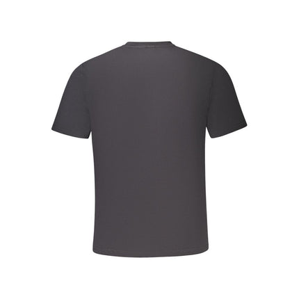 North Sails Black Cotton Men's T-Shirt