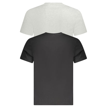 Fila Black Organic Cotton Men's T-Shirt