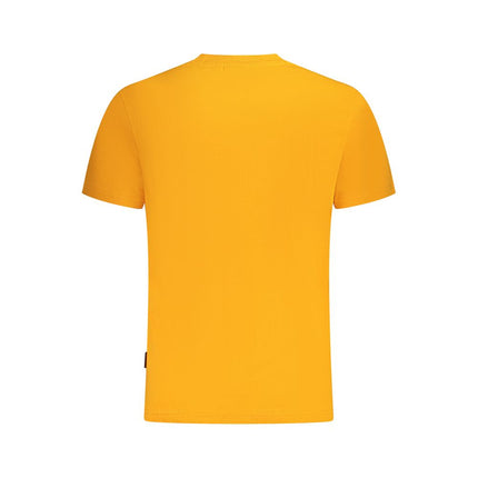 Napapijri Arancione Cotton Men T-Shirt