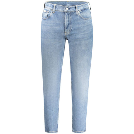 Calvin Klein Blue Cotton Men's Jeans