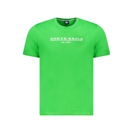 North Sails Verde Cotton Men T-Shirt
