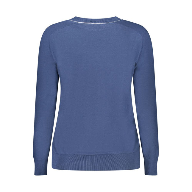 North Sails Blue Viscose Women's Sweater