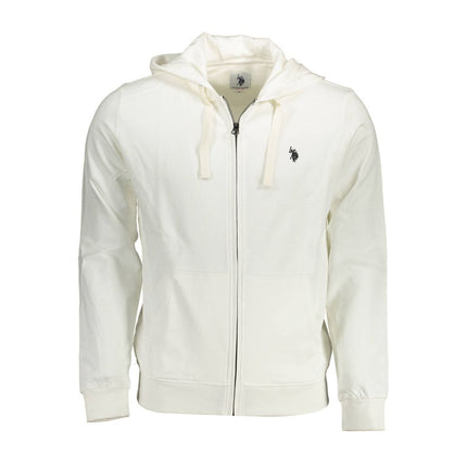 U.S. POLO ASSN. White Cotton Men's Sweatshirt