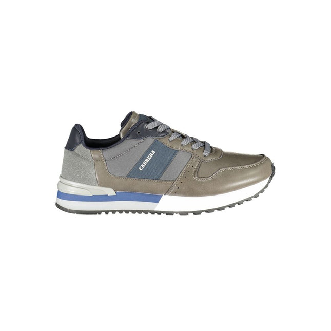 Carrera Marrone Poliestere Uomo Sneaker