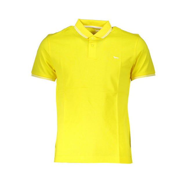 Harmont & Blaine Yellow Cotton Polo Shirt Harmont & Blaine