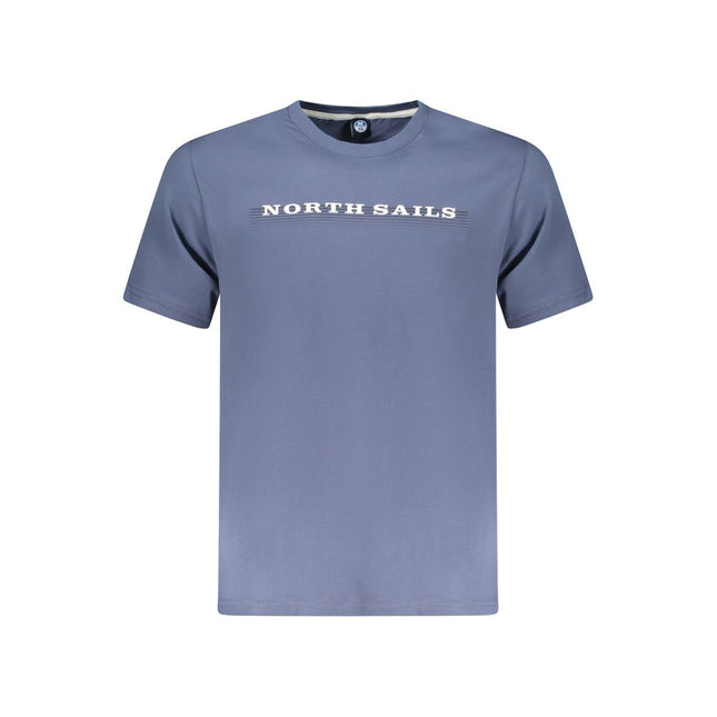 North Sails Blue Cotton Men's T-Shirt