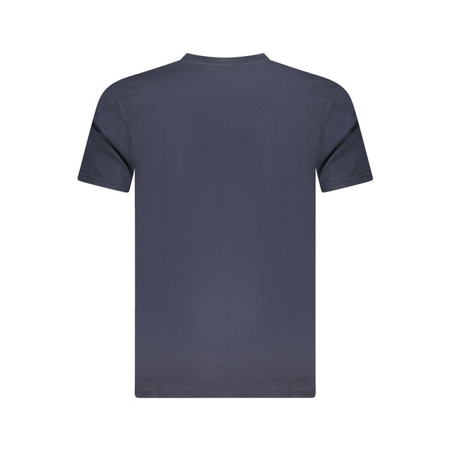 Cavalli Class Blu Cotton Men T-Shirt