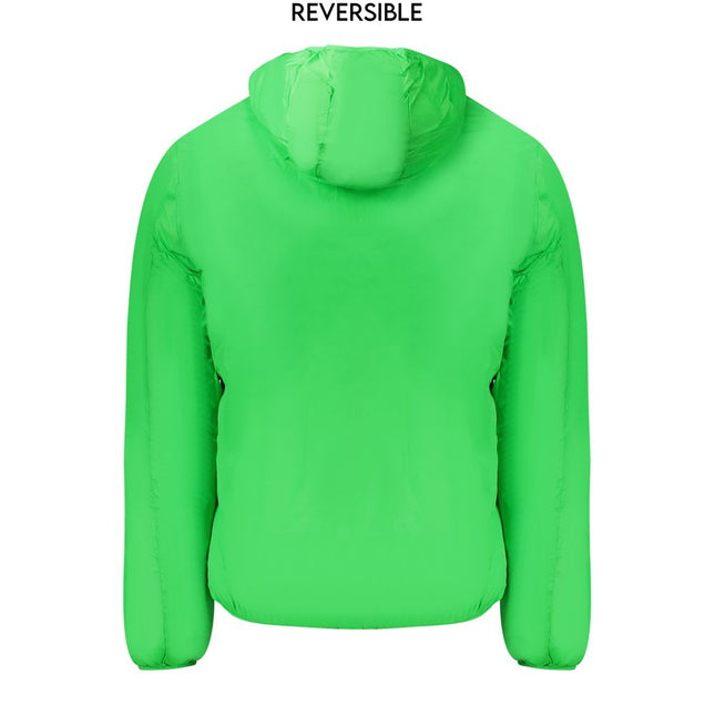 Norway 1963 Verde Poliammide Men's Reversible Jacket