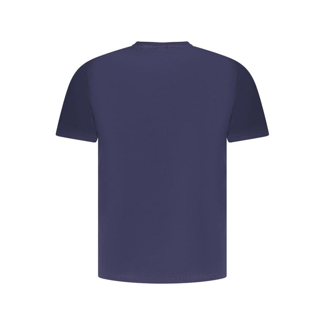 North Sails Blu Cotton Men T-Shirt