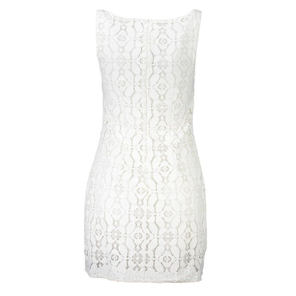 Desigual Bianco Polyester Women Dress