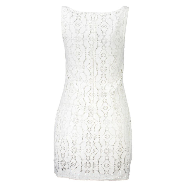 Desigual Bianco Polyester Women Dress