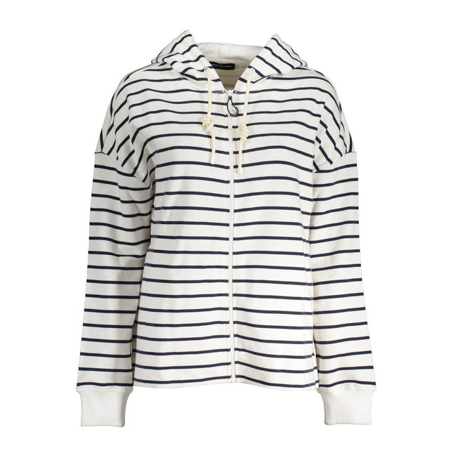 North Sails White Organic Cotton Women's Sweatshirt