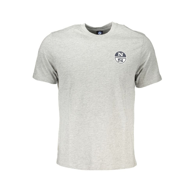 North Sails Grigio Cotton Men's T-Shirt