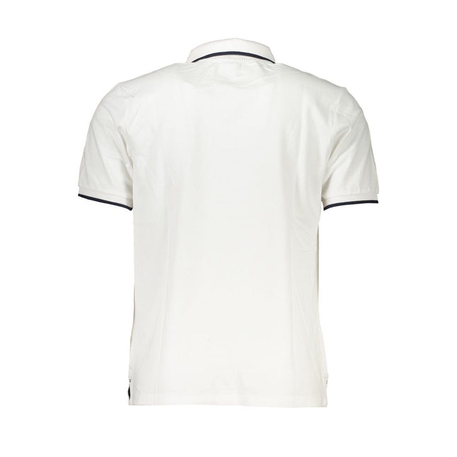 North Sails White Cotton Men Polo