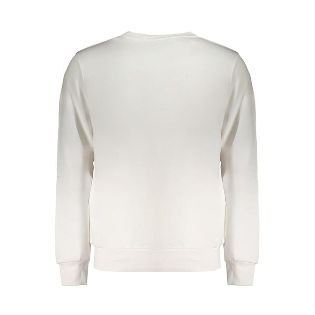North Sails White Cotton Men Sweatshirt