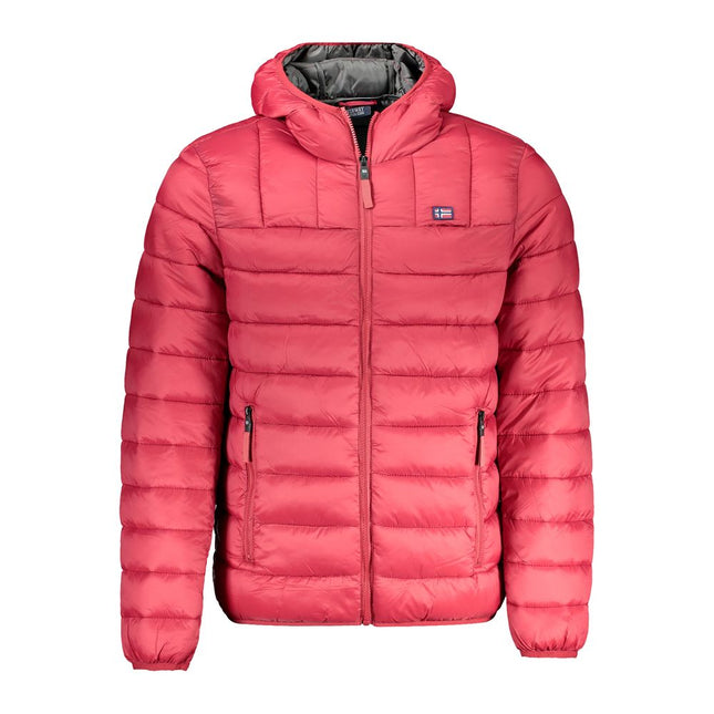 Norway 1963 Rosso Poliammide Men's Jacket