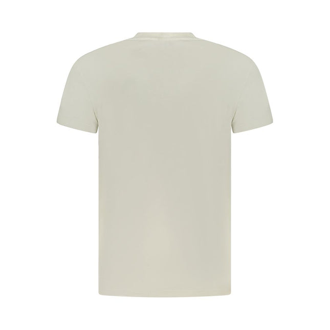 Timberland Beige Cotton Men's T-Shirt