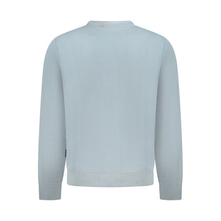 Napapijri Grigio Cotton Men Sweatshirt