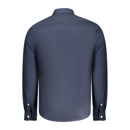 North Sails Blue Cotton Men Shirt