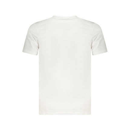 Cavalli Class Bianco Cotton Men T-Shirt