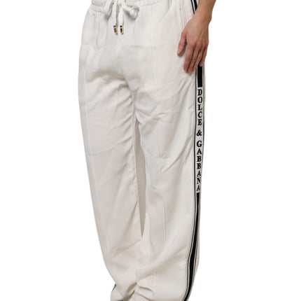 Dolce & Gabbana White Jogger Sweatpants Pants