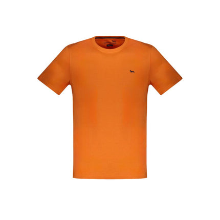 Harmont & Blaine Arancione Cotton Men T-Shirt