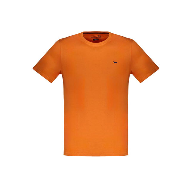 Harmont & Blaine Arancione Cotton Men T-Shirt