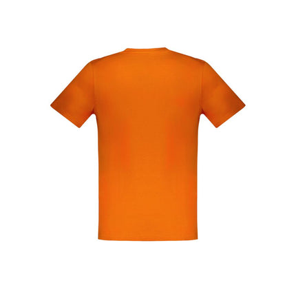 Harmont & Blaine Arancione Cotton Men T-Shirt