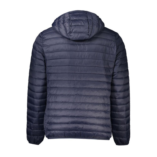 Cavalli Class Blue Polyamide Jacket Cavalli Class