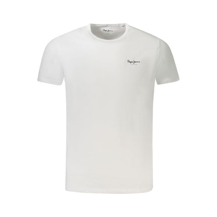 Pepe Jeans Bianco Cotton Men's T-Shirt