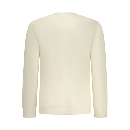 Lee Beige Cotton Men Sweatshirt